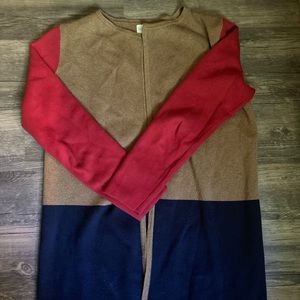 J. Crew sweater jacket (long)